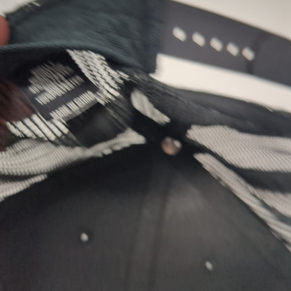 Idaho Flag Patch Snapback Mesh Back Trucker Hat Black Small Richardson