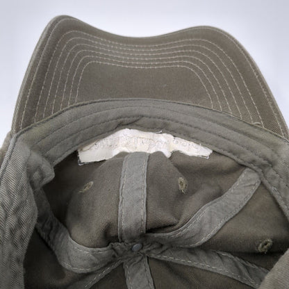 Camp Rainbow Gold St. Luke's Wood River Slideback Hat Brown OS Adjustable Cotton