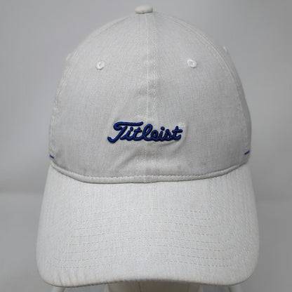 Titleist Baseball Cap Gray One Size Golf Hat Performance Strapback Embroidered