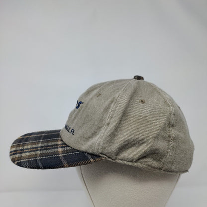 Hooters Ft. Lauderdale FL Slideback Hat Multi OSFA Plaid Adjustable