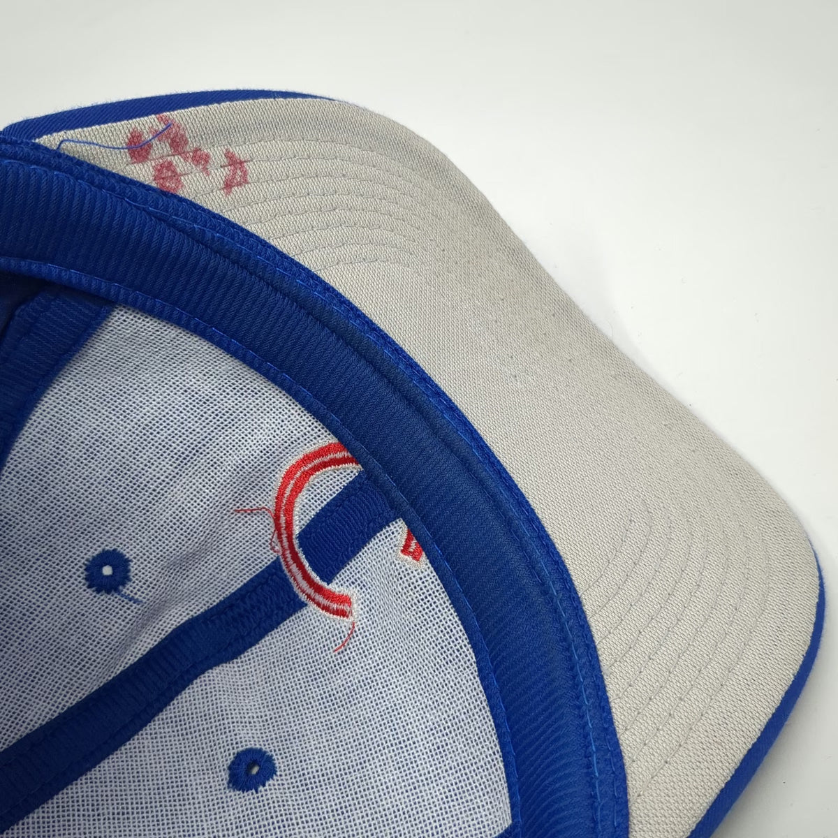 Chicago Cubs MLB Twins Snapback Hat Blue OSFM Embroidered Logo Grey Underbrim