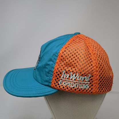 Richardson Baseball Cap Blue Orange One Size Otter InWord Expeditions Mesh Hat