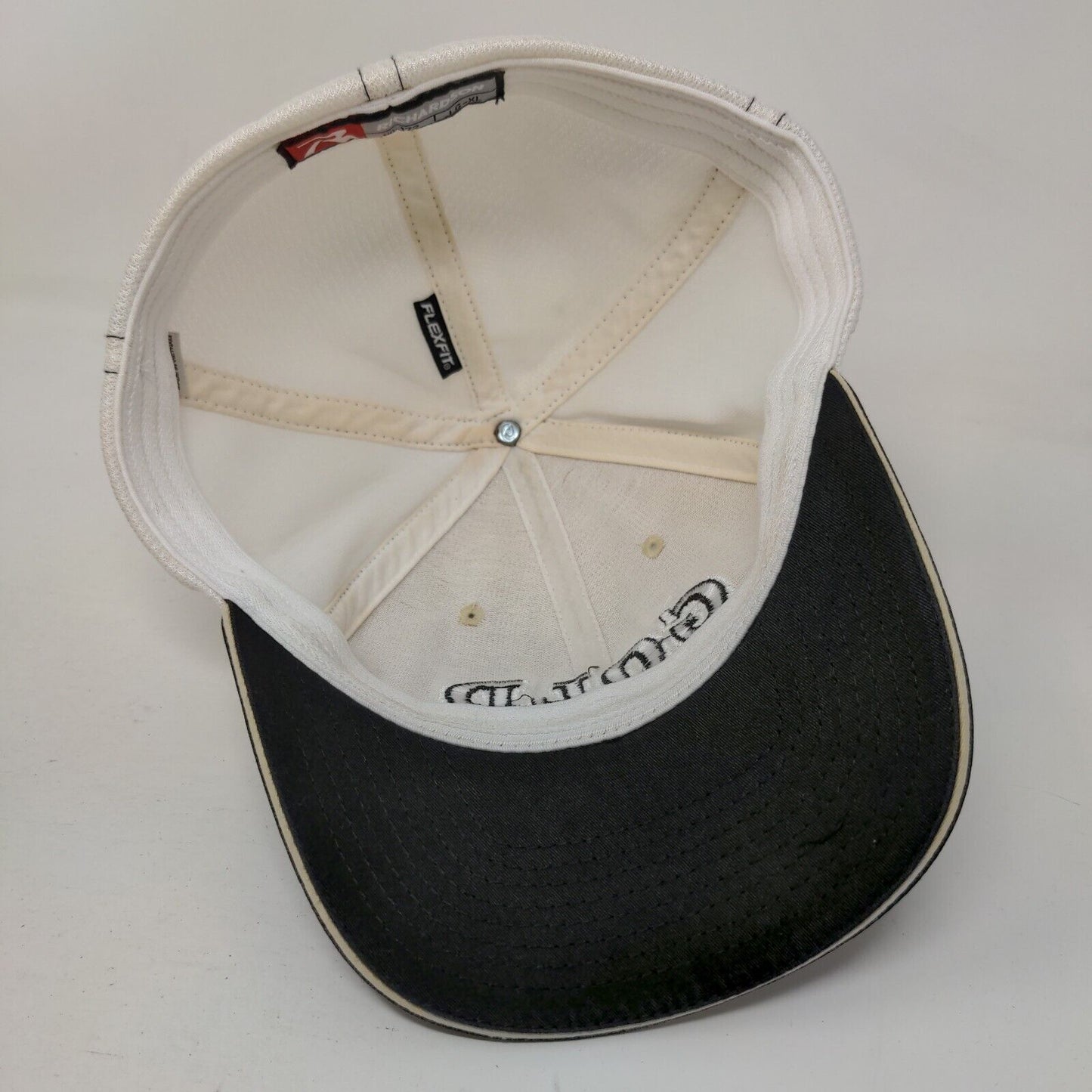 GOLD Fitted Hat Multicolor L/XL Embroidered Flexfit 6 Panel Richardson