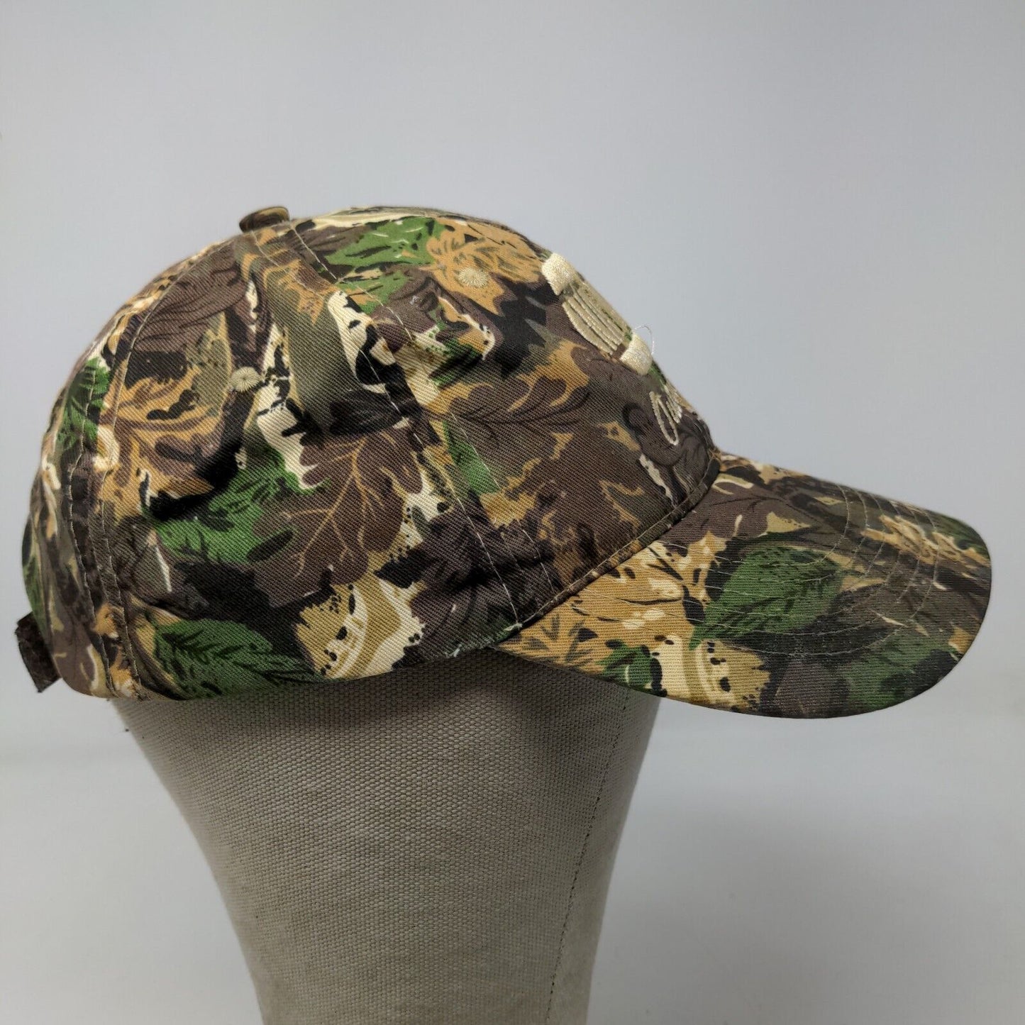 NAPA Outdoors Men's Strapback Hat Camo Size OSFM Embroidered 100% Cotton