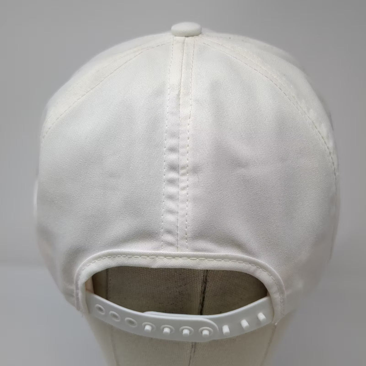 White Trucker Georgia-Pacific Winners Circle Snapback Hat OS Racing Vintage