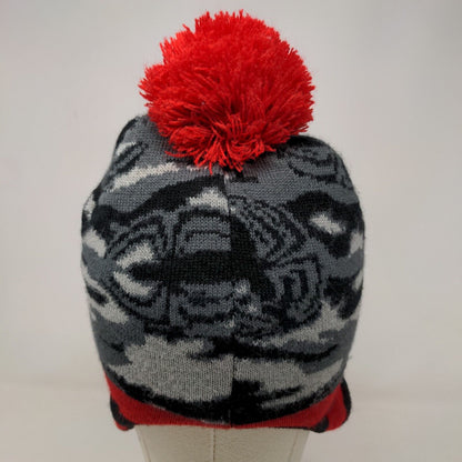 Marvel Spiderman Toddler Boys Knit Beanie Hat Embroidered Logo Multicolor