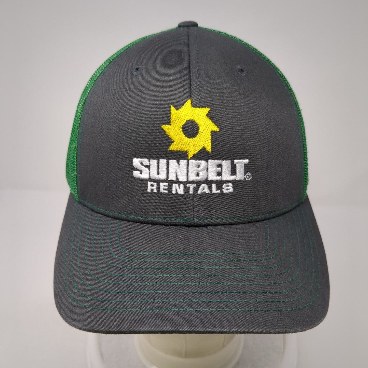 Sunbelt Rentals Snapback Trucker Hat Multicolor OS Adjustable Mesh Richardson
