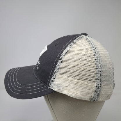 Richardson Trucker Hat Gray One Size Universal Athletic Snapback Mesh Adjustable