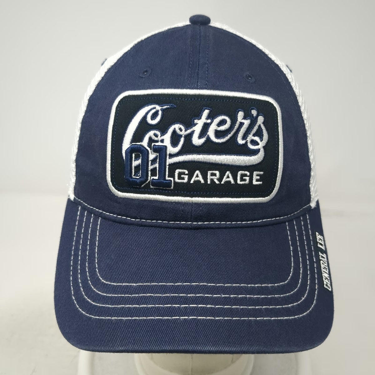 Cooter's Place Baseball Cap Blue One Size Mesh Back Dukes of Hazzard Garage Hat