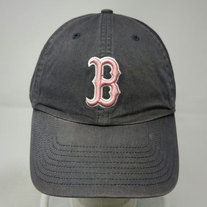 Boston Red Sox MLB Twins Enterprise Baseball Cap Gray Pink White OSFM Slideback