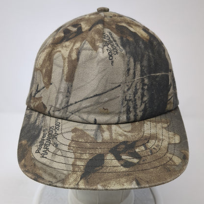 Realtree Hardwoods 20-200 Slideback Baseball Cap Multicolor One Size Camouflage