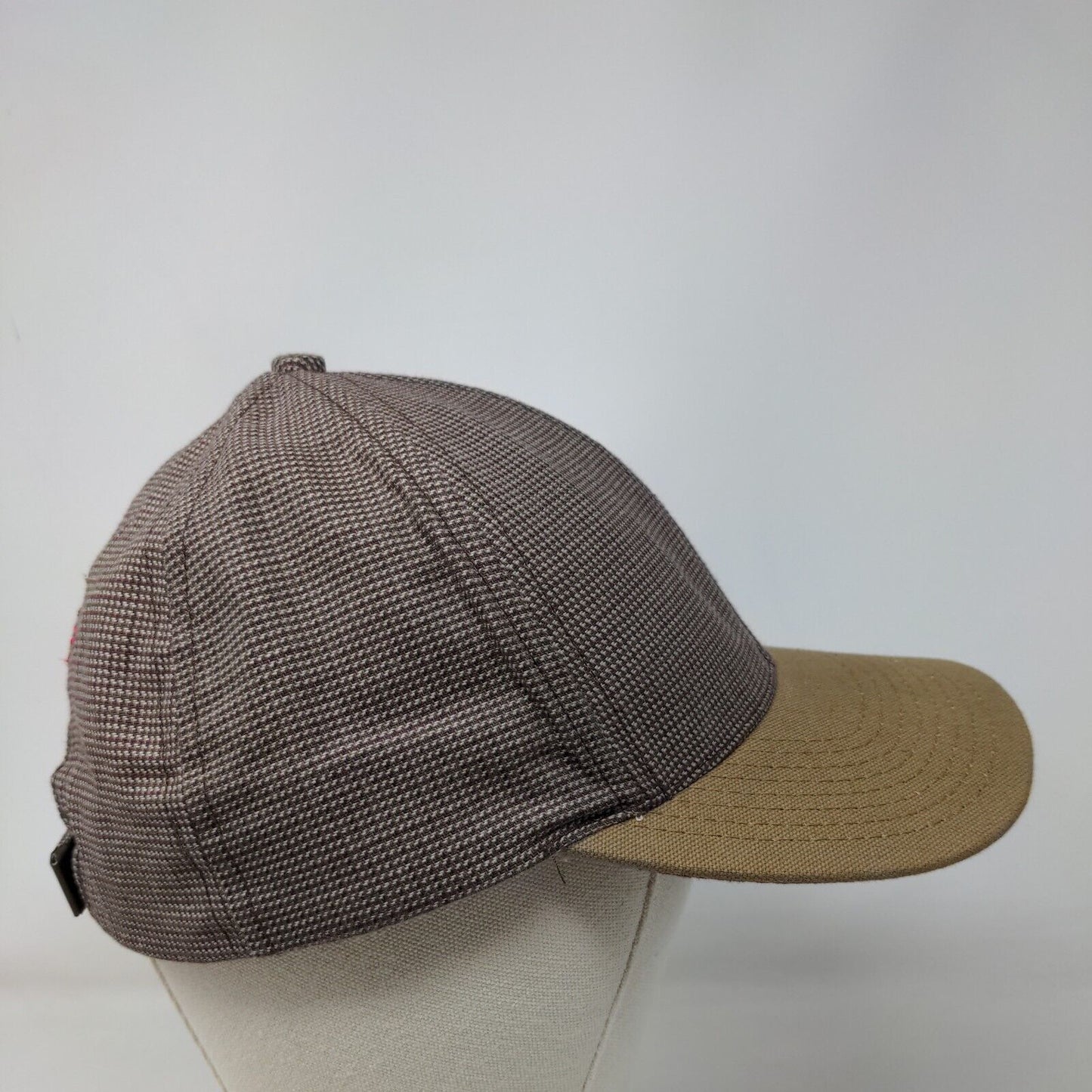 Greg Norman Strapback Hat Multi One Size Embroidered Adjustable Colorblock