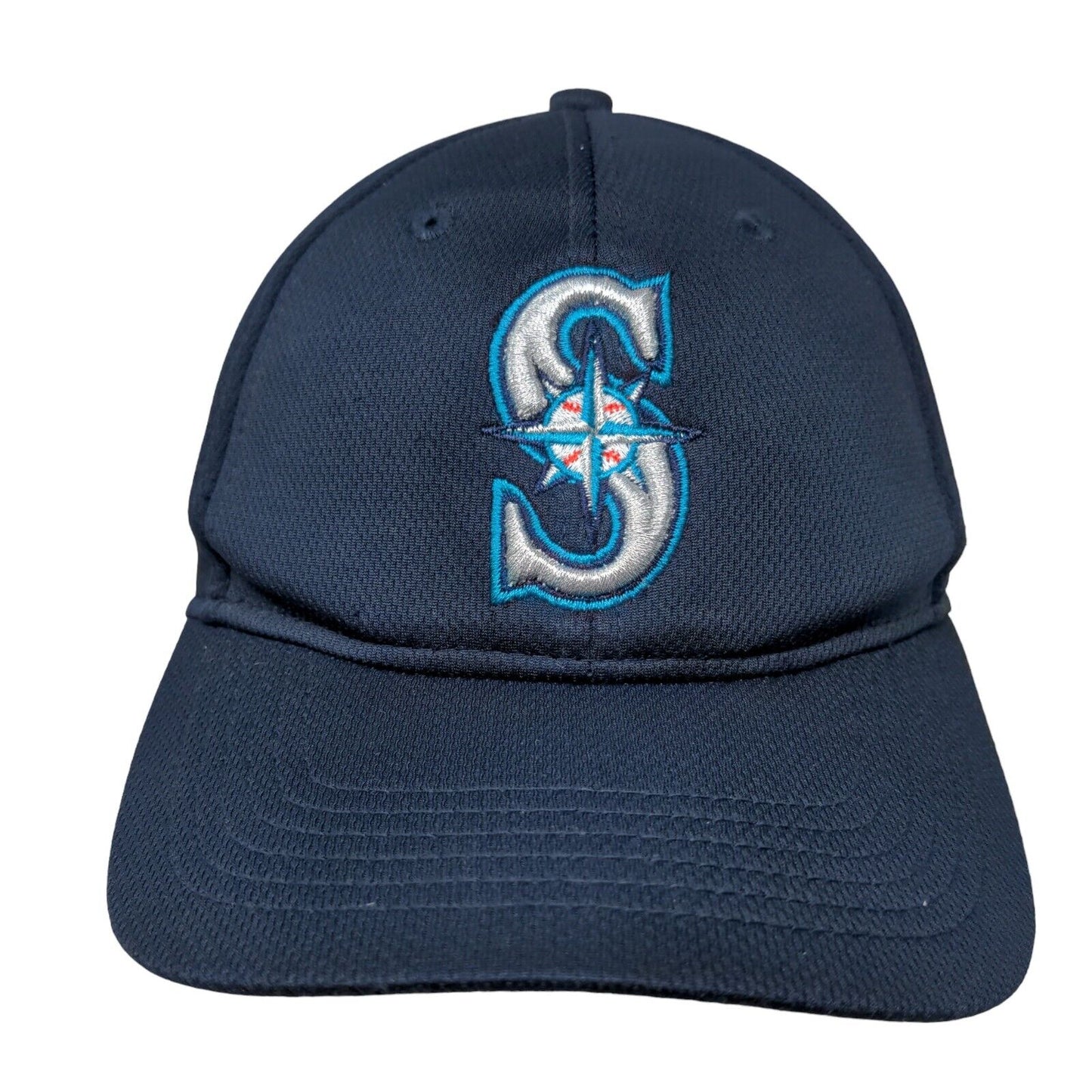Seattle Mariners Strapback Hat Blue OSFM Embroidered Logo MLB OC Sports