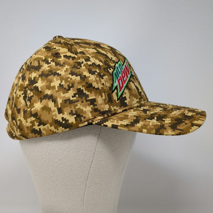 Acme Hat Co Mtn Dew Team Rubicon Camo Baseball Cap One Size Slideback Cotton Hat