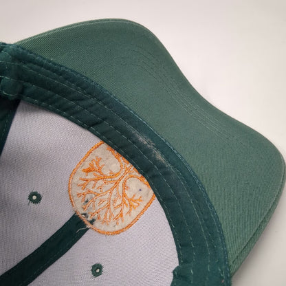Russell's Reserve Baseball Cap Green One Size Tree Logo Slideback Cotton Hat