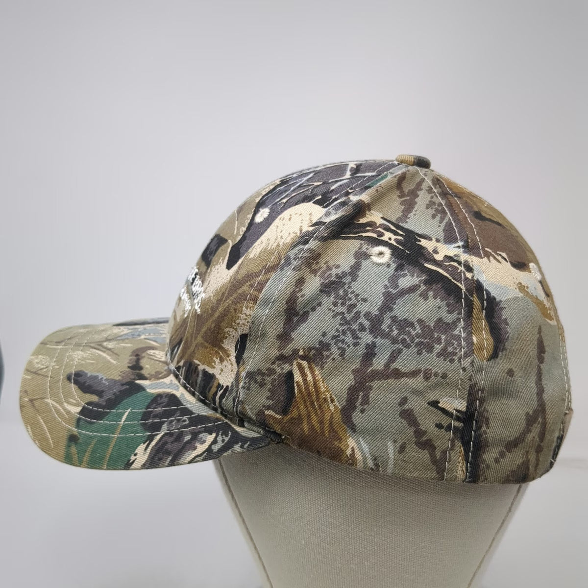 Ritchie Bros Auctioneers Camo Baseball Cap Green One Size Strapback Hat Promo