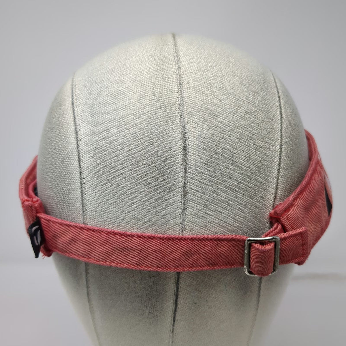 TaylorMade Visor Red One Size r7 Golf Hat Cotton Slideback Curved Brim Athletic
