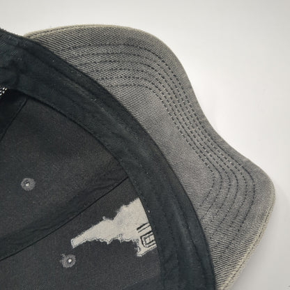 Idaho Snapback Trucker Hat Gray One Size Adjustable Mesh Back Sportsman