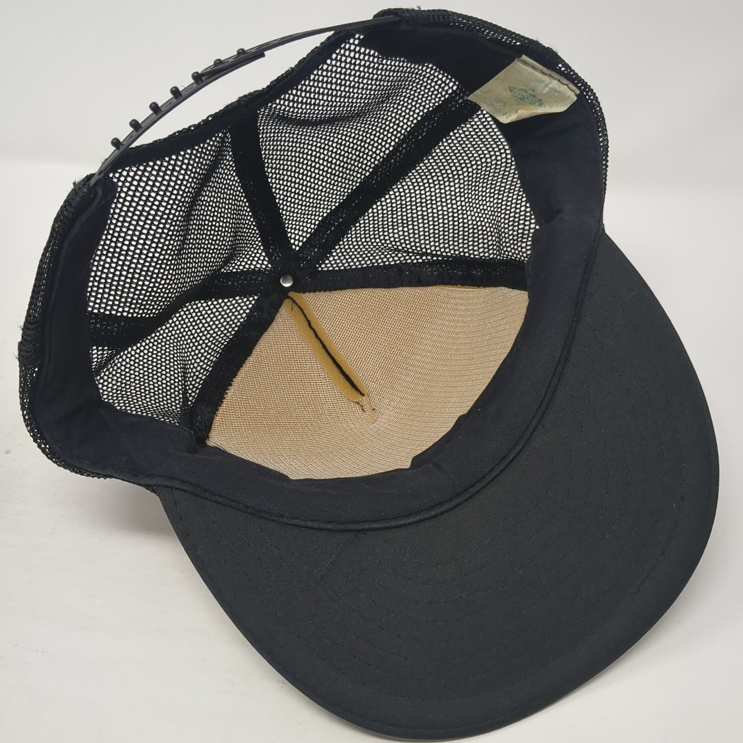 Older Than Dirt Snapback Trucker Hat Black One Size Mesh Back Nissin