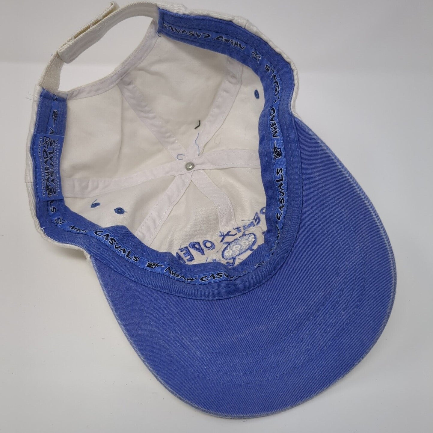Vintage Scottsdale Phoenix Open 2000 Y2K Strapback Hat White OSFA Ahead Casuals