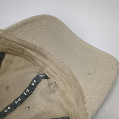 Under Armour Baseball Cap Beige One Size Slideback Unstructured Blank Hat
