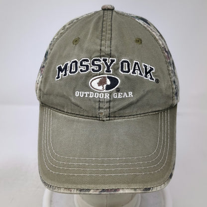 Mossy Oak Outdoor Gear Baseball Cap Green Camo One Size Adjustable Slideback Hat