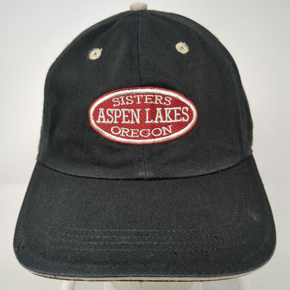 Ahead Baseball Cap Black One Size Ball Marker Aspen Lakes Oregon Golf Digest Hat