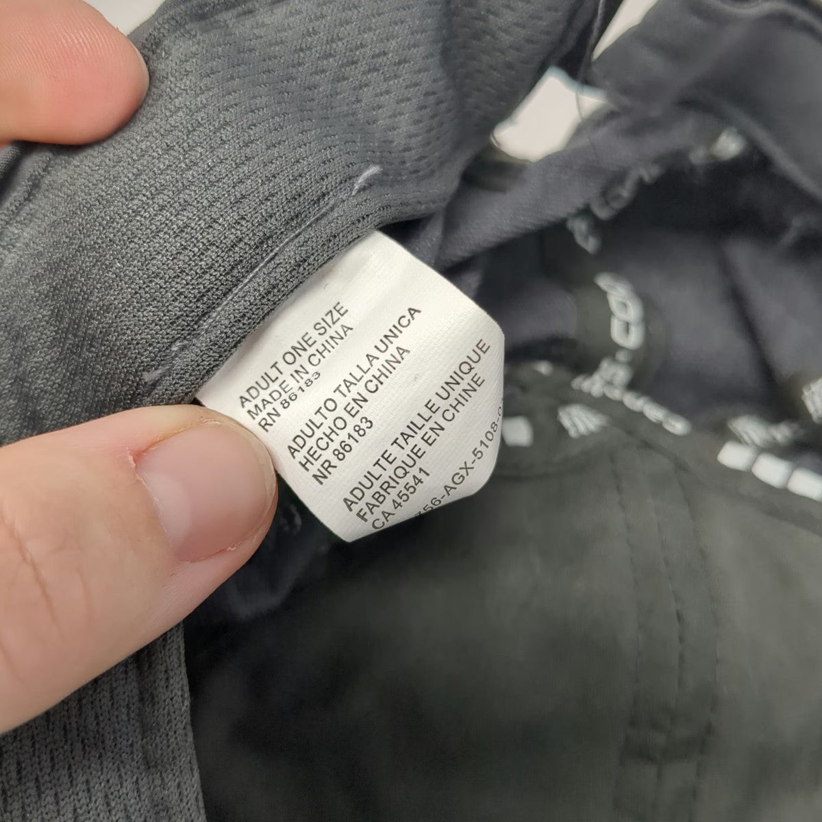 Capelli Sport Baseball Cap Gray One Size Strapback Mesh Vents Performance hat