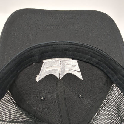 Crown Electric Inc Snapback Trucker Hat Black One Size Solid Mesh Back