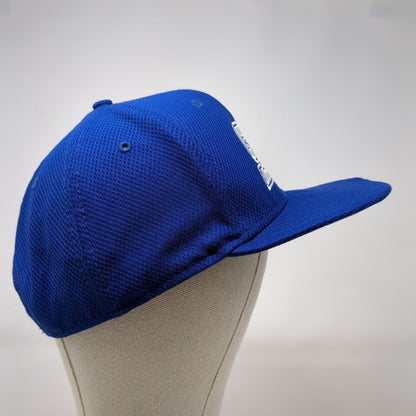 SB Snapback Hat Blue OSFM Adjustable Embroidered Distressed 9Fifty New Era
