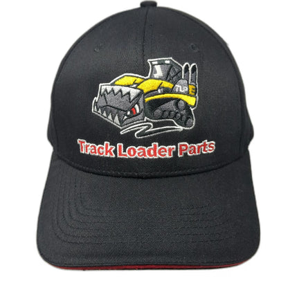 Track Loader Parts Heavy Machinery Construction Baseball Cap Black One Size Hat