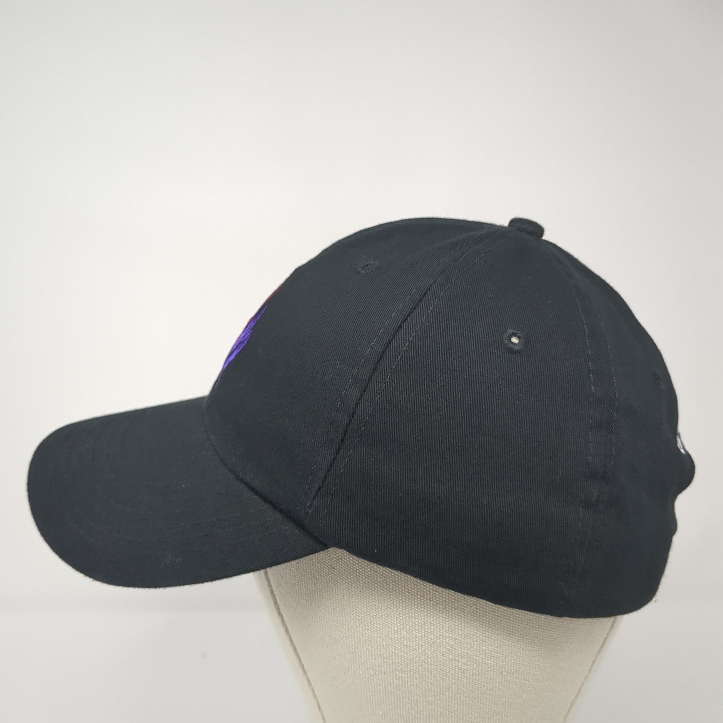 Brain Boss Slideback Hat Black One Size Adjustable Embroidered Logo