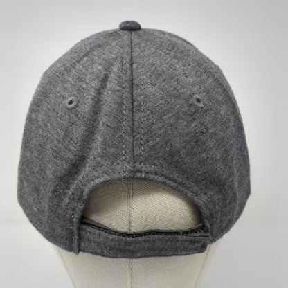 R+F Strapback Hat Gray One Size Adjustable Embroidered Cap America