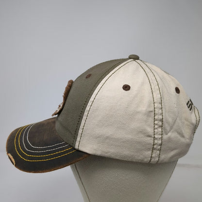 K-Products Simplot Baseball Cap Gray Brown One Size Contrast Stitching Hat