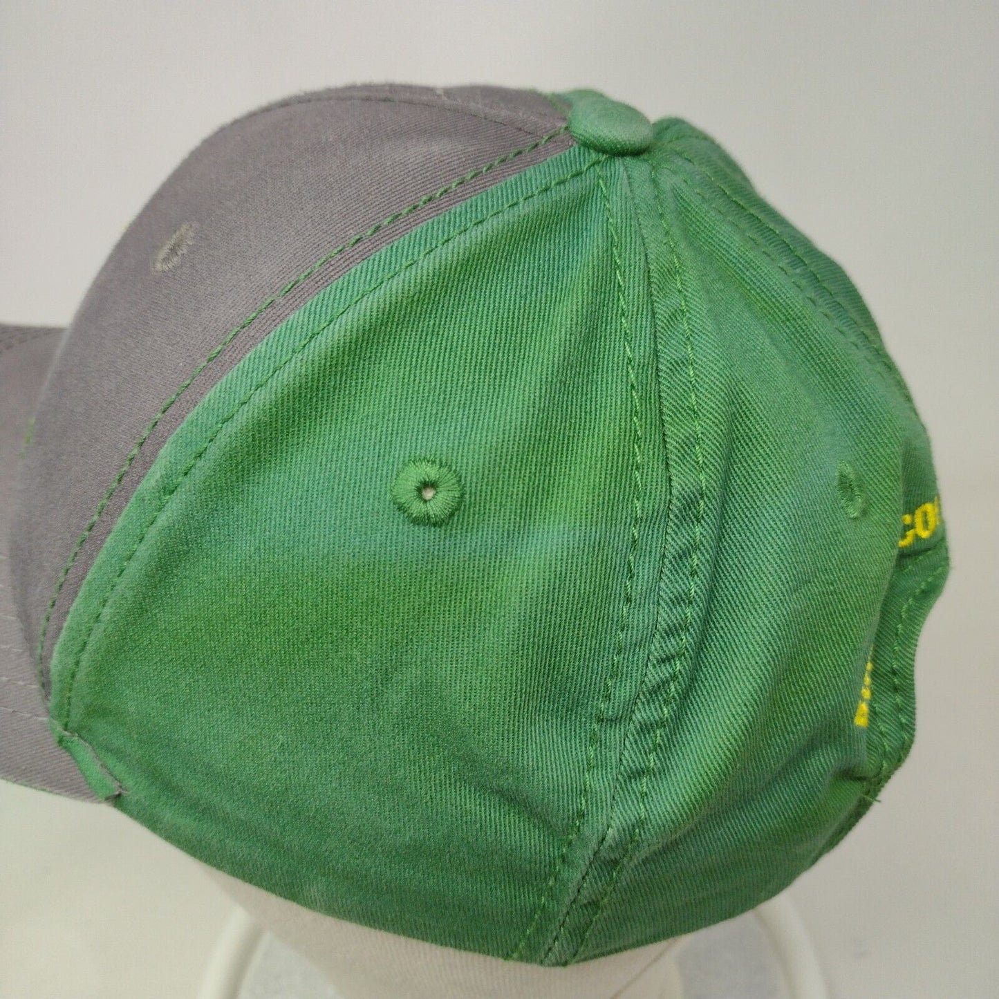 John Deere Strapback Hat Multi OSFA Bingham County Implement Colorblock