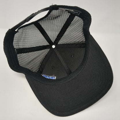 What's Your Awesome? Snapback Trucker Hat Black One Size Adjustable Mesh Back