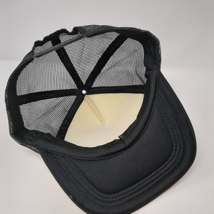 Social Distancing Champion Bigfoot Snapback Trucker Hat Black One Size