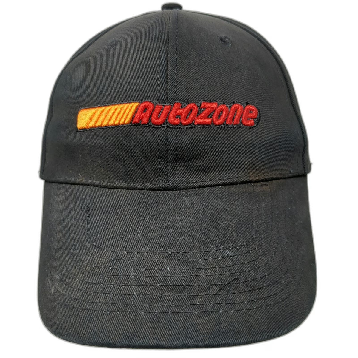 AutoZone Hat Baseball Cap Black One Size Adjustable Embroidered Logo Automotive