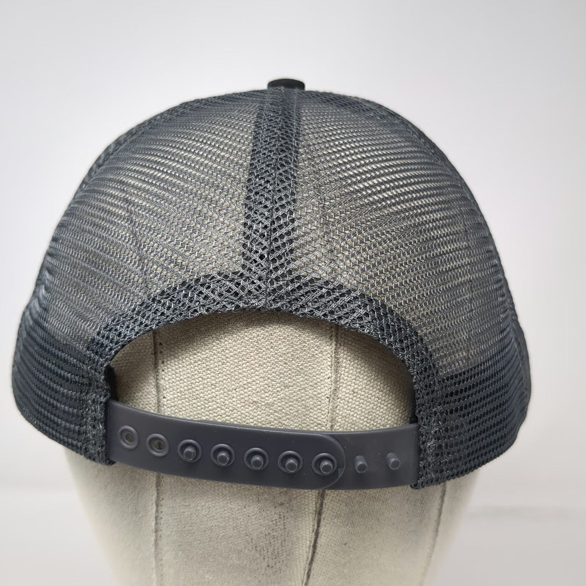 Unionwear Trucker Hat Black Gray One Size Local Teamsters 988 Mesh Snapback USA