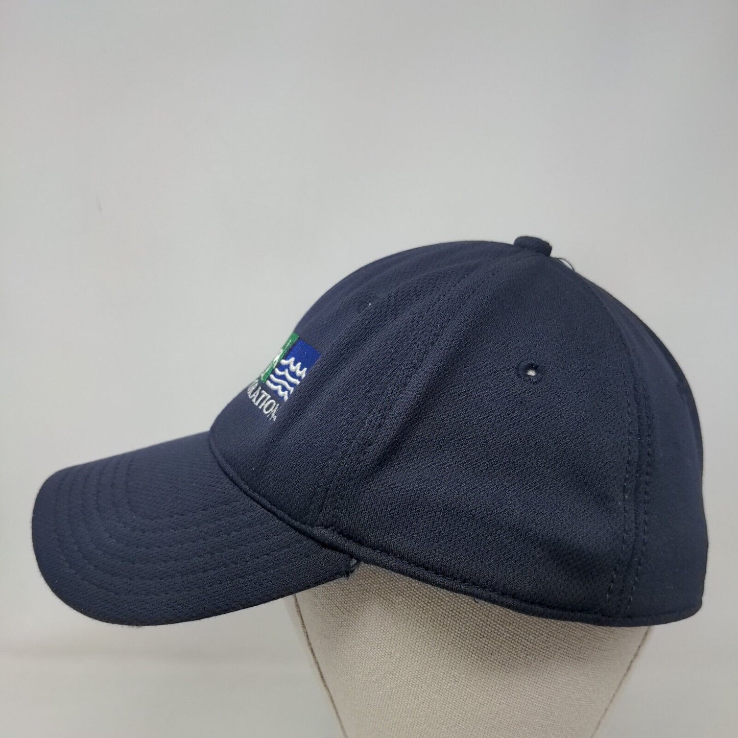 Baxster Restoration Fitted Hat Blue L/XL Embroidered Logo Flexible Fit Otto