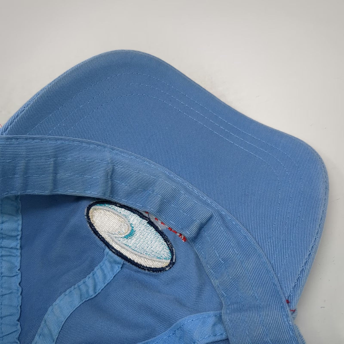 Quality Caps Riviera Maya Wave Logo Blue Baseball Cap OSFM Strapback Hat Cotton