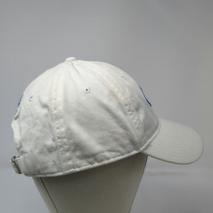 Smathers & Branson Baseball Cap White One Size Needlepoint Nantucket 9.24.21 Hat