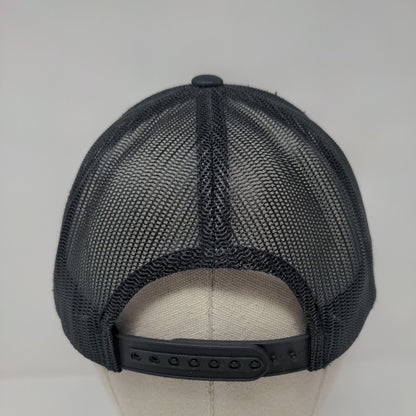 MP Snapback Mesh Back Trucker Hat Black One Size The Classics Yupoong