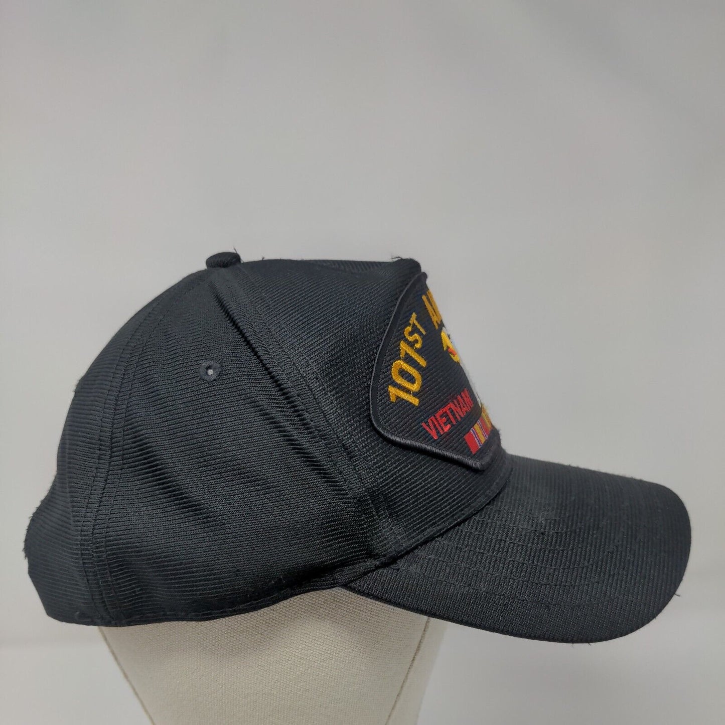 101st Airborne Vietnam Veteran Snapback Hat Black One Size Eagle Crest