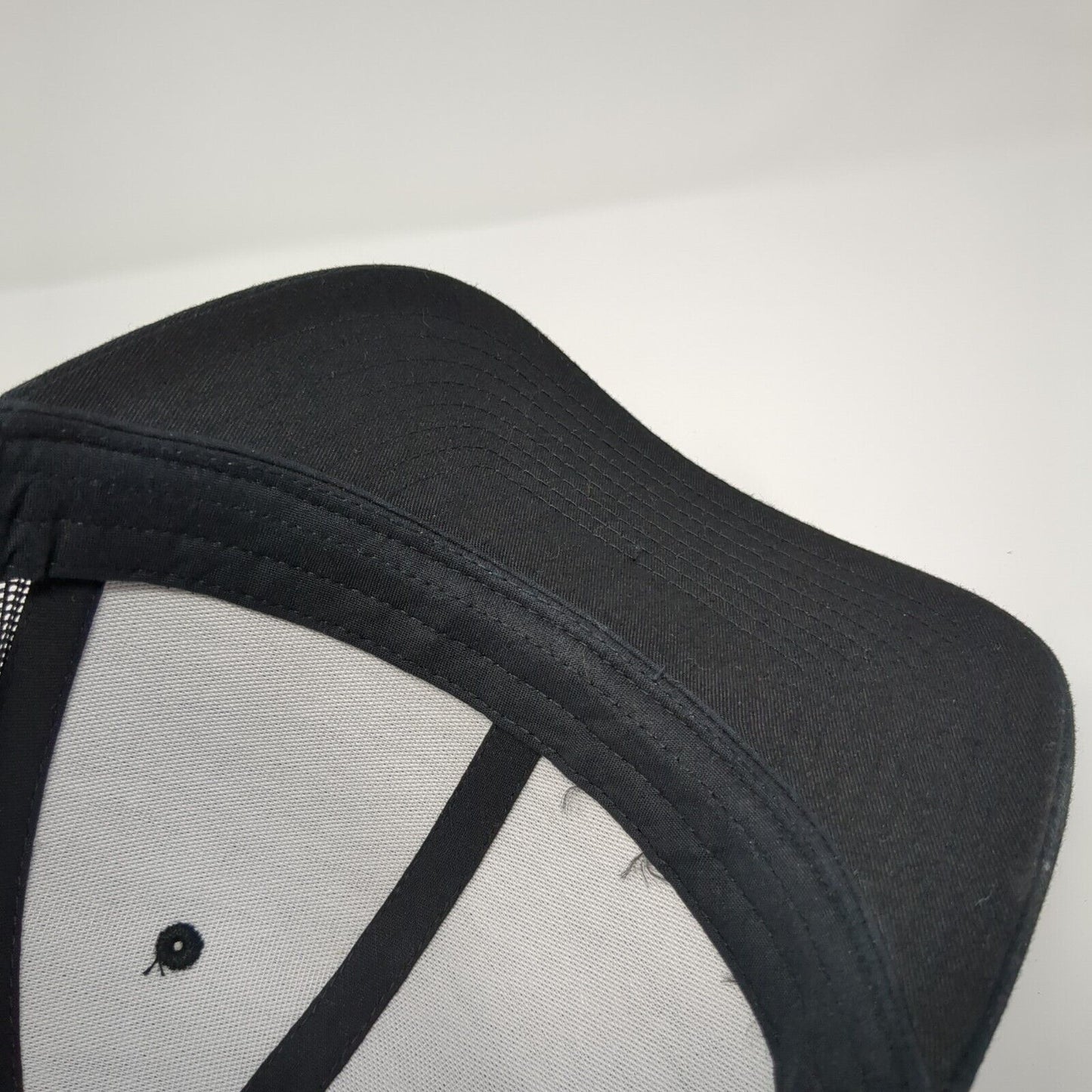 ClickBank Snapback Mesh Back Trucker Hat Black One Size Yupoong 6 Panel