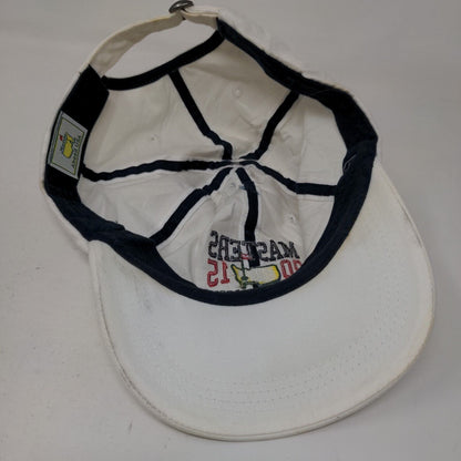 Masters 2015 Augusta Georgia Slideback Hat White One Size Embroidered