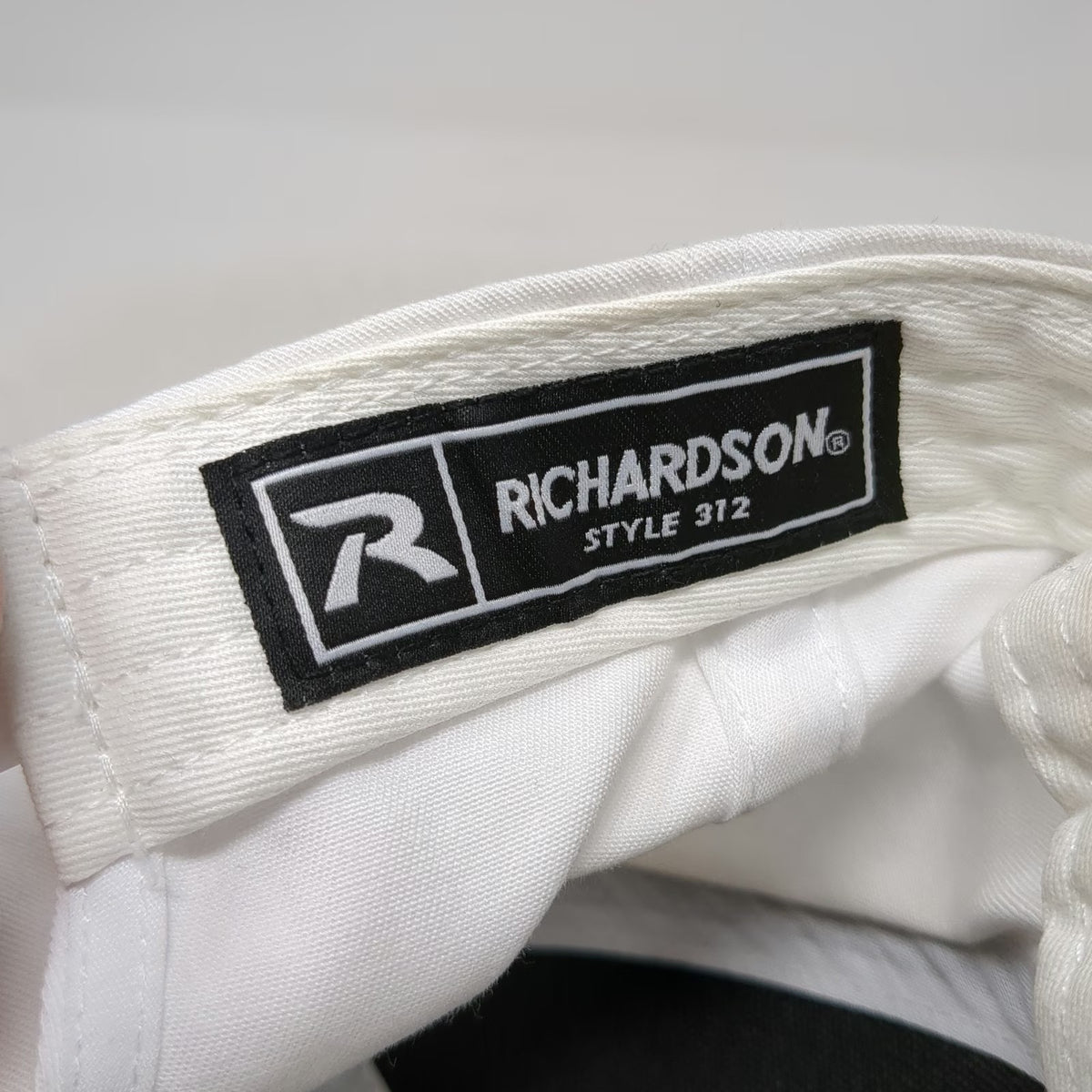 Richardson Trucker Hat Black One Size The Peltz Co Logo Snapback Contrast Stitch