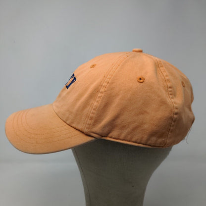 Ahead Men's Slideback Hat Orange Embroidered Ansley Golf Club Embroidered Logo