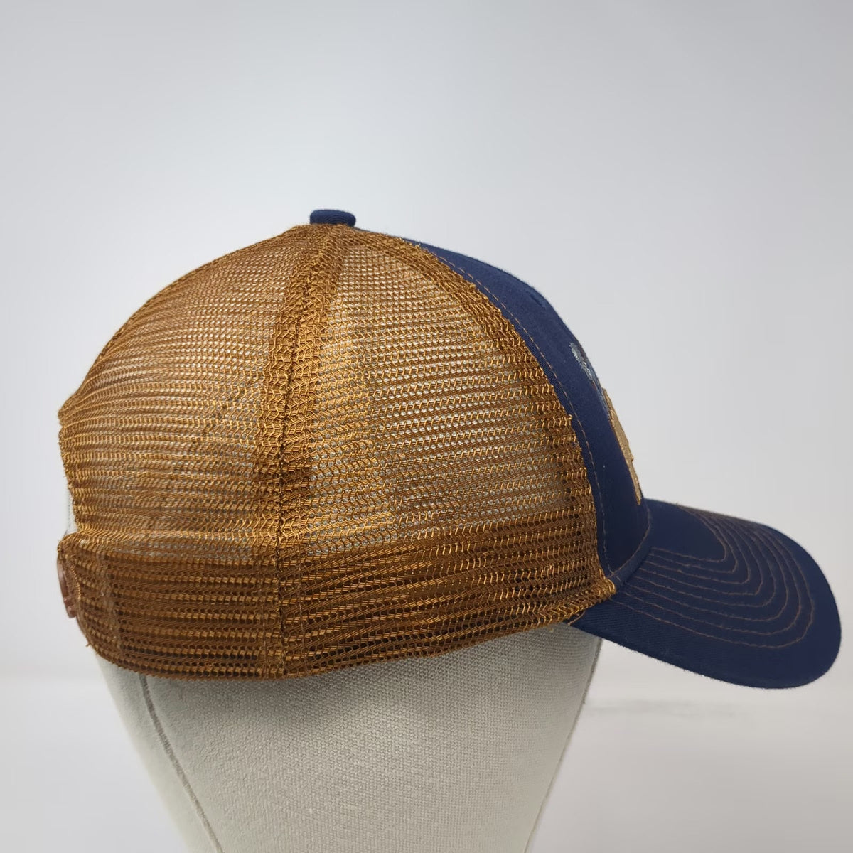 Hiphic Trucker Hat Blue One Size Agriculture Les Schwab Tires Snapback Mesh