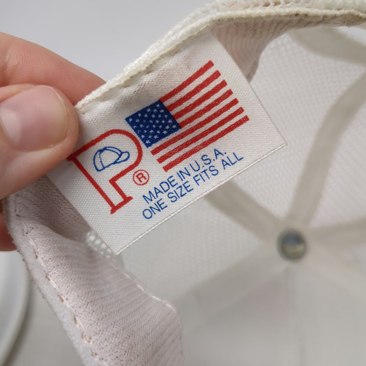 Paramount Walmart Always Trucker Hat White One Size Mesh Back Snapback USA